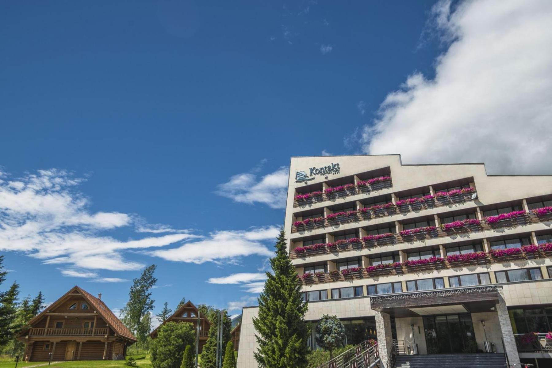 Kontakt Wellness Hotel Татранска Ломница Экстерьер фото